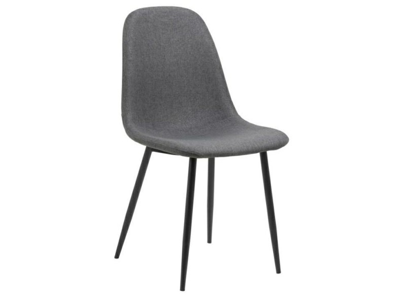 Krzesło Celia szare ciemne/ czarne - ACTONA